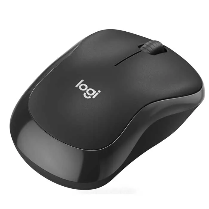 Souris Bluetooth silencieuse Logitech M240 Silent noire.webp