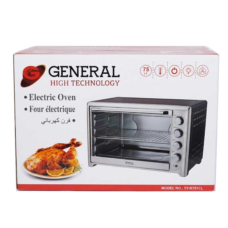 Four Électrique GENERAL TY-K751CL 75L 2800W Convection