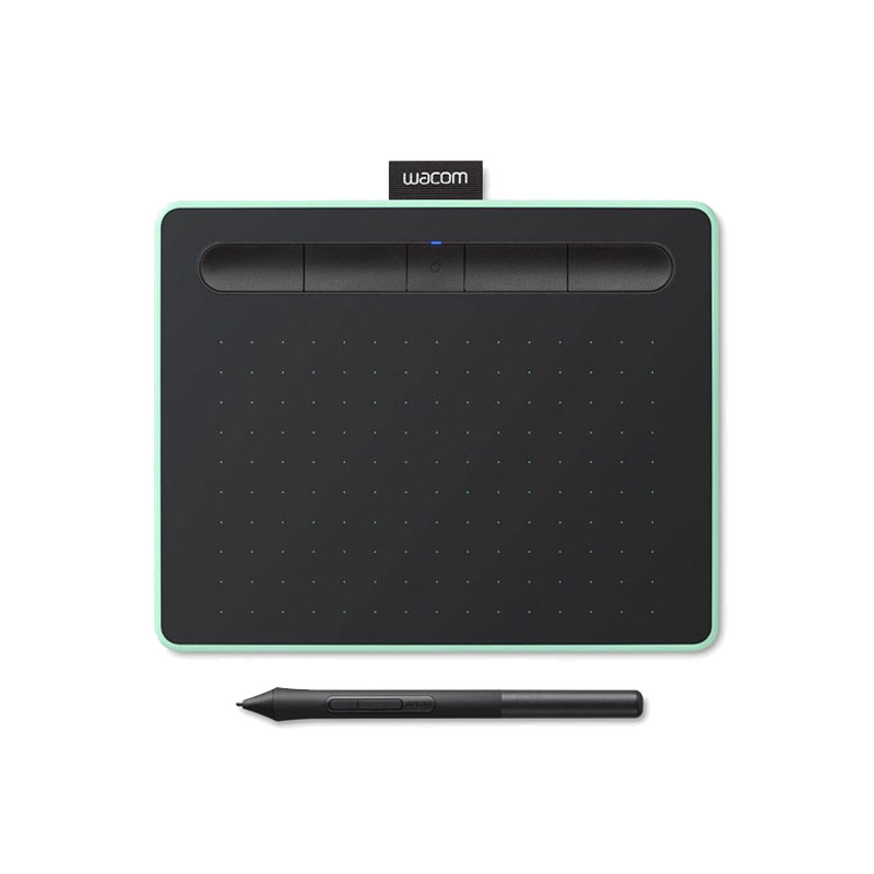 Tablette Graphique Petite Wacom Intuos Bluetooth Pistachio (CTL-4100WLE-S)