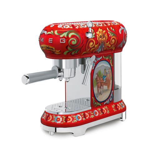 Machine à café Expresso SMEG Sicily is my love (ECF01DGEU)