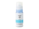 [4672C001AA] Bouteille d'encre Canon GI-43 Cyan