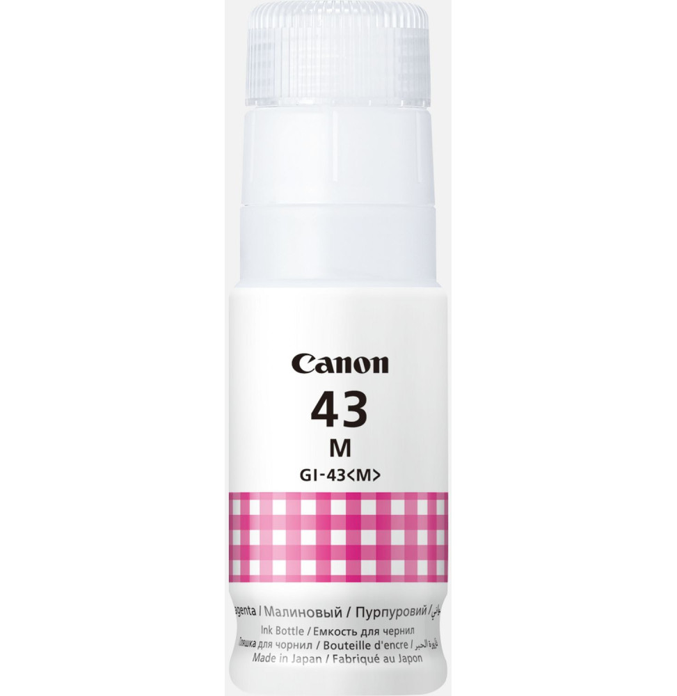 Bouteille d'encre Canon GI-43 Magenta