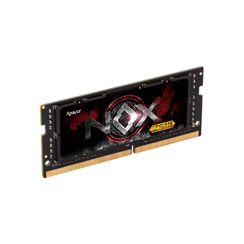 Barrette mémoire GAMER Apacer NOX DDR4 SODIMM 8GB (4S08G32CLYBDAA-1)