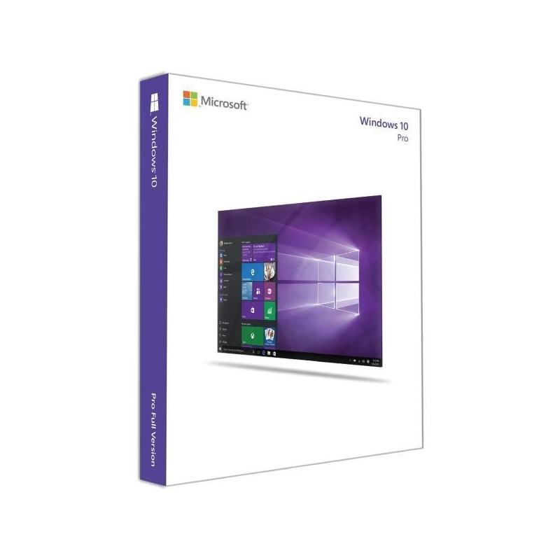 MICROSOFT WINDOWS 10 PROFESSIONNEL 64 BITS - OEM (DVD)