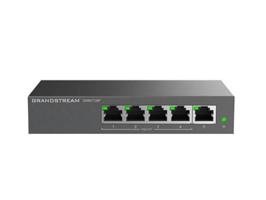 Switch Grandstream 5 Ports GWN7700P Gigabit PoE