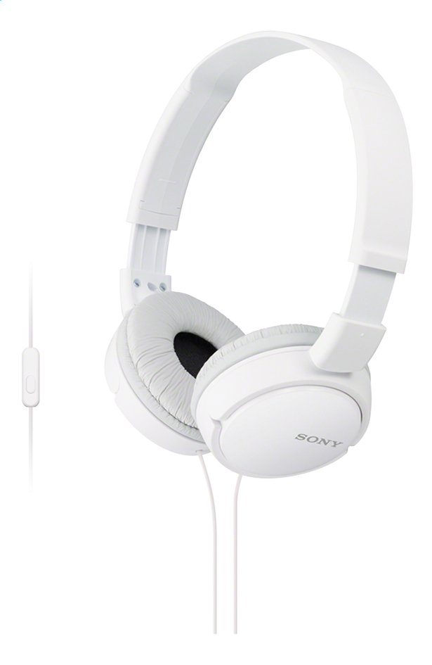 Casque Sony ZX110 Avec Fil Blanc (MDRZX110APWC1E)