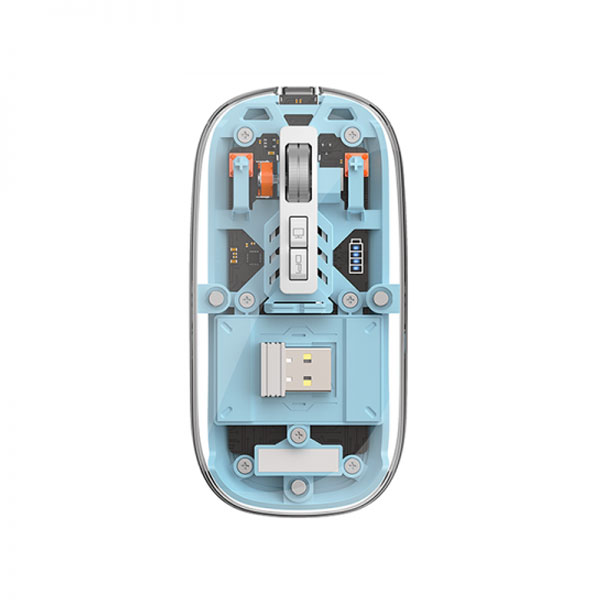 Souris Sans Fil Silencieuse Dual mode WiWU Crystal