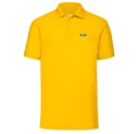 POLO LEGEND unisexe Jaune 100% cotton