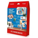 Kit 100 papiers photo créatifs Canon pour imprimante 5 types