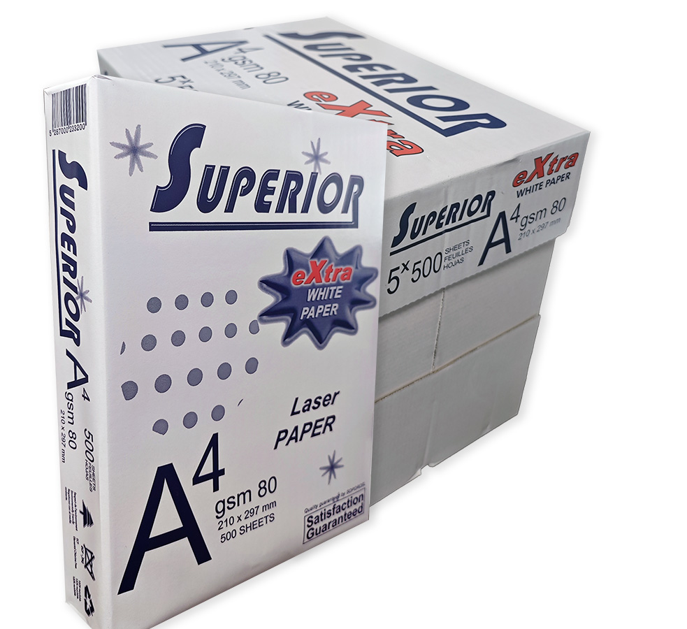 Ramette Papier A4 Pack de 5 Superior Extra blanc