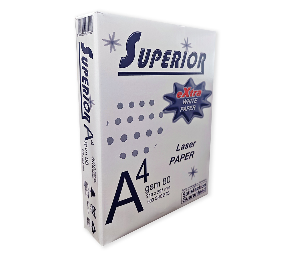 Ramette Papier A4 Superior Extra blanc