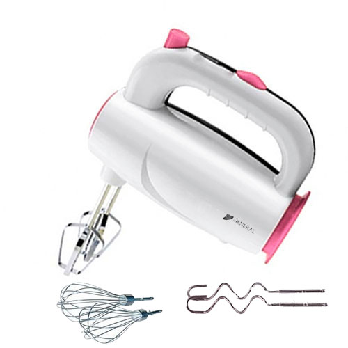 GENERAL Batteur électrique 3 en 1 à 5 vitesses - Couleur aléatoire