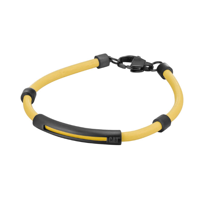Bracelet pour homme Caterpillar Jaune et Noir (J007B10171)