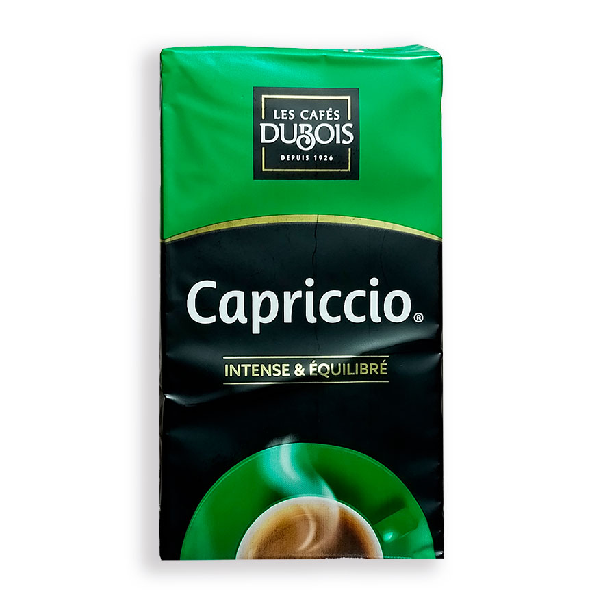 Les Cafés Dubois - CAPRICCIO Intense &amp; Équilibré 200G sous vide