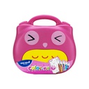Mash Malow Set de Coloriage JUNIOR KIT 16 Pcs Rose