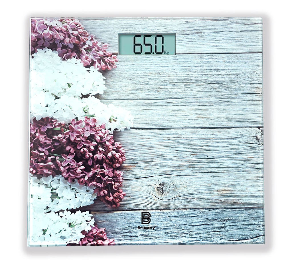 Pèse personne Brittany 180Kg flowers