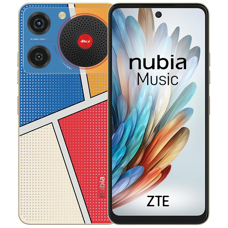 Smartphone ZTE Nubia Music (4+4/128GB) 4G Pop Art