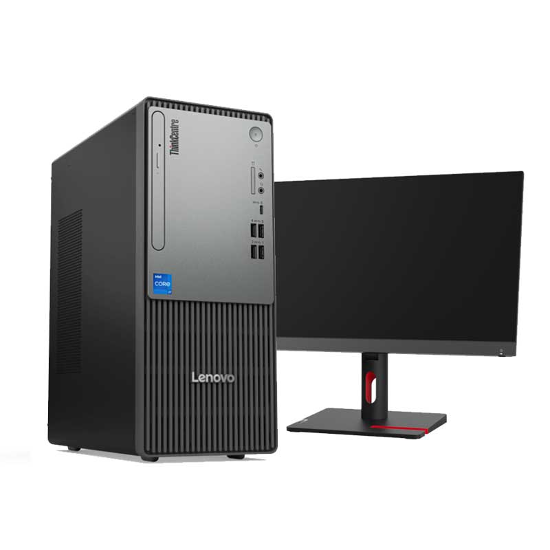 PC Bureau Lenovo ThinkCentre neo 50t + Écran Lenovo S22i-30 22"