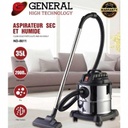Aspirateur Eau et Poussière General ND-8811 35L – 2000W