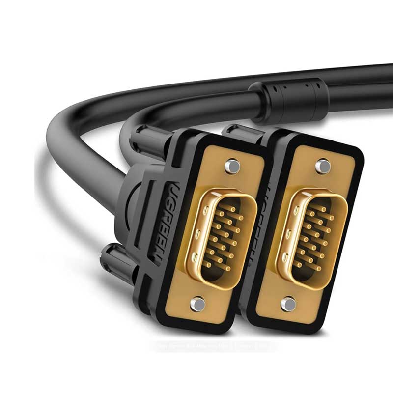 Câble VGA UGREEN – Connexion écran PC stable 1.5M