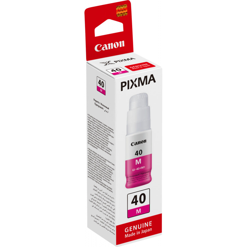 Bouteille CANON GI-40 Magenta