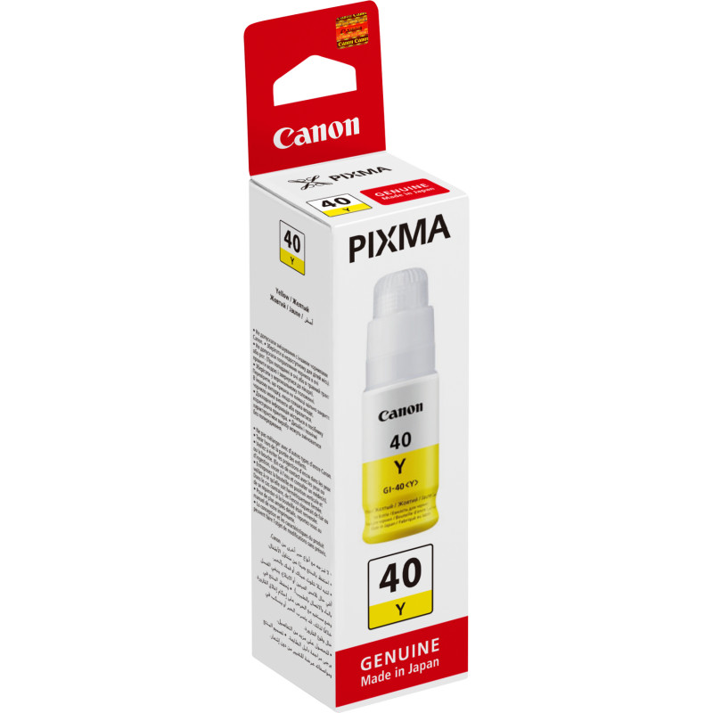 Bouteille CANON GI-40 Jaune