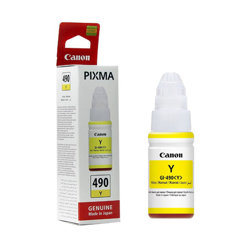 Bouteille Canon INK GI-490 Jaune EMB