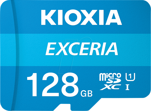 [LMEX1L128GG2] Carte MicroSD Kioxia 128Go (LMEX1L128GG2)