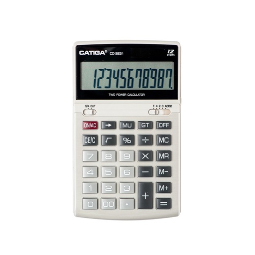 [cd-2831] Calculatrice de Bureau Catiga cd-2831