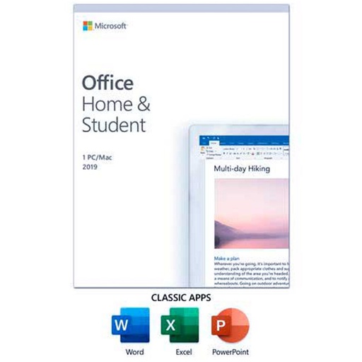 [79G-05195] Microsoft Office Famille et Étudiant 2019