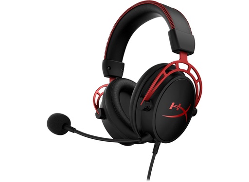 [4P5L1AM] Casque filaire gaming avec micro HyperX Cloud Alpha HX-HSCA-RD/EM  (4P5L1AM)