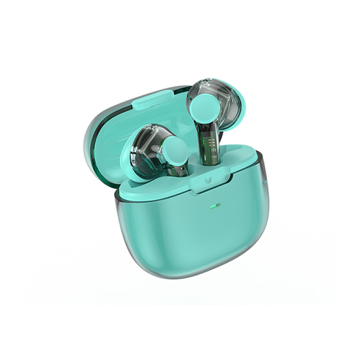 [T12TURQUOISE] WiWU T12 TWS écouteurs Bluetooth sans fil  qualité Audio Preminum | Turquoise