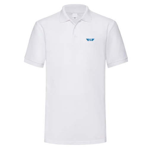 POLO LEGEND unisexe Blanc 100% cotton