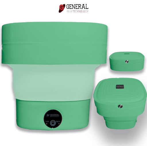 [X-10VERT] Mini Machine à laver General 8L Vert