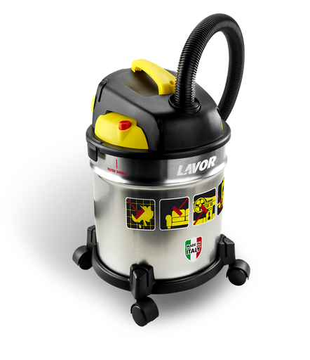 [40023-00002] Lavor Aspirateur Eau et Poussière VAC 20 S, Réservoir en Acier 20 litres
