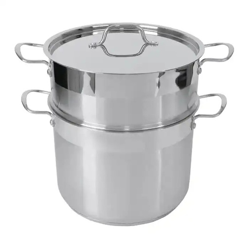 [ST0315-14L] Pandiani Couscoussier 14L inoxydable 26cm