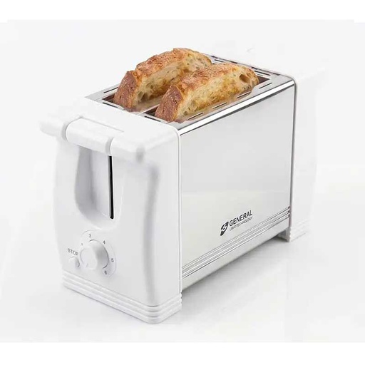 [YJT-138BWHITE] Grille-Pain GENERAL YJT-138B 650W Compact Blanc