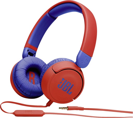 [JBLJR310RED] JBL JR310 Casque avec micro pour enfants (JBLJR310RED)