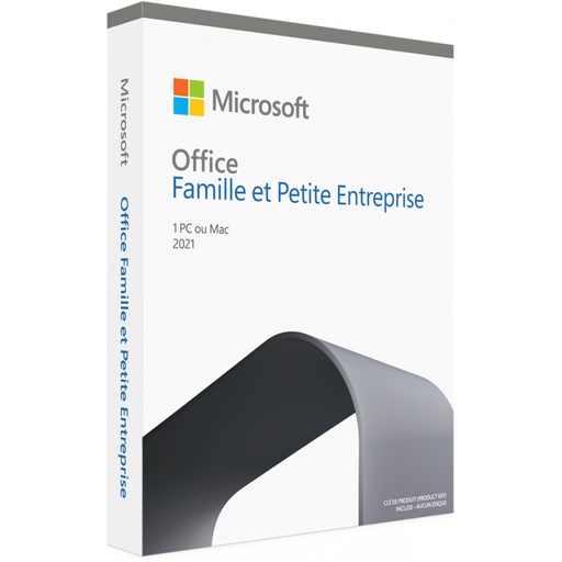 [T5D-03523] Microsoft Office Home and Business 2021 French Africa Only Medialess