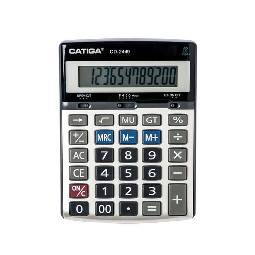 [cd-2449] Calculatrice de Bureau Catiga cd-2449