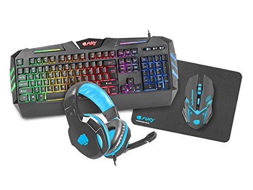 [Fury Thunderstreak] Gaming combo set 4ent Fury Thunderstreak