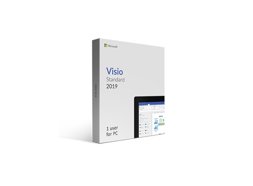 [D86-05811] Microsoft VIsio Standard 2019 32/64 Bit Français